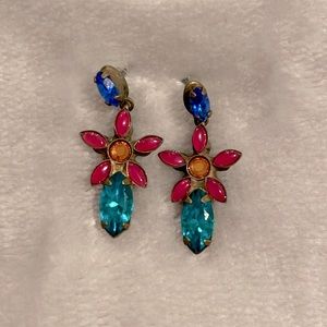 Flower earrings